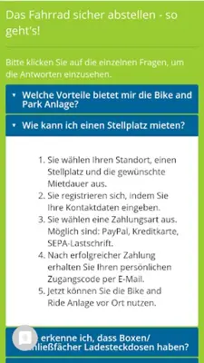 BikeandRideBox android App screenshot 7